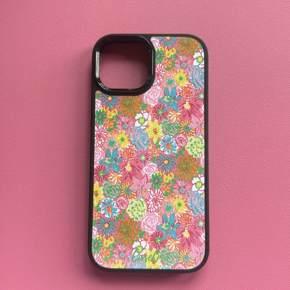Colorful Floral MagSafe iPhone Case - Vibrant and Protective Design